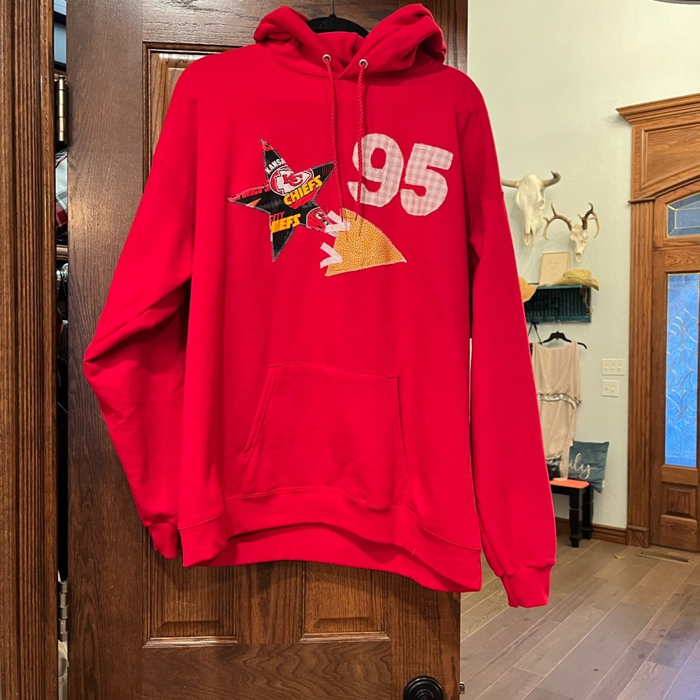 KC Chiefs Patchwork Hoodie